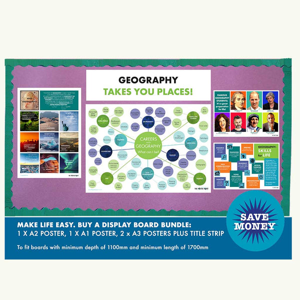 Geography careers classroom display