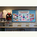 Design careers display in textiles classroom