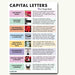 Capital letters poster