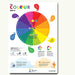 Colour wheel poster with school logo