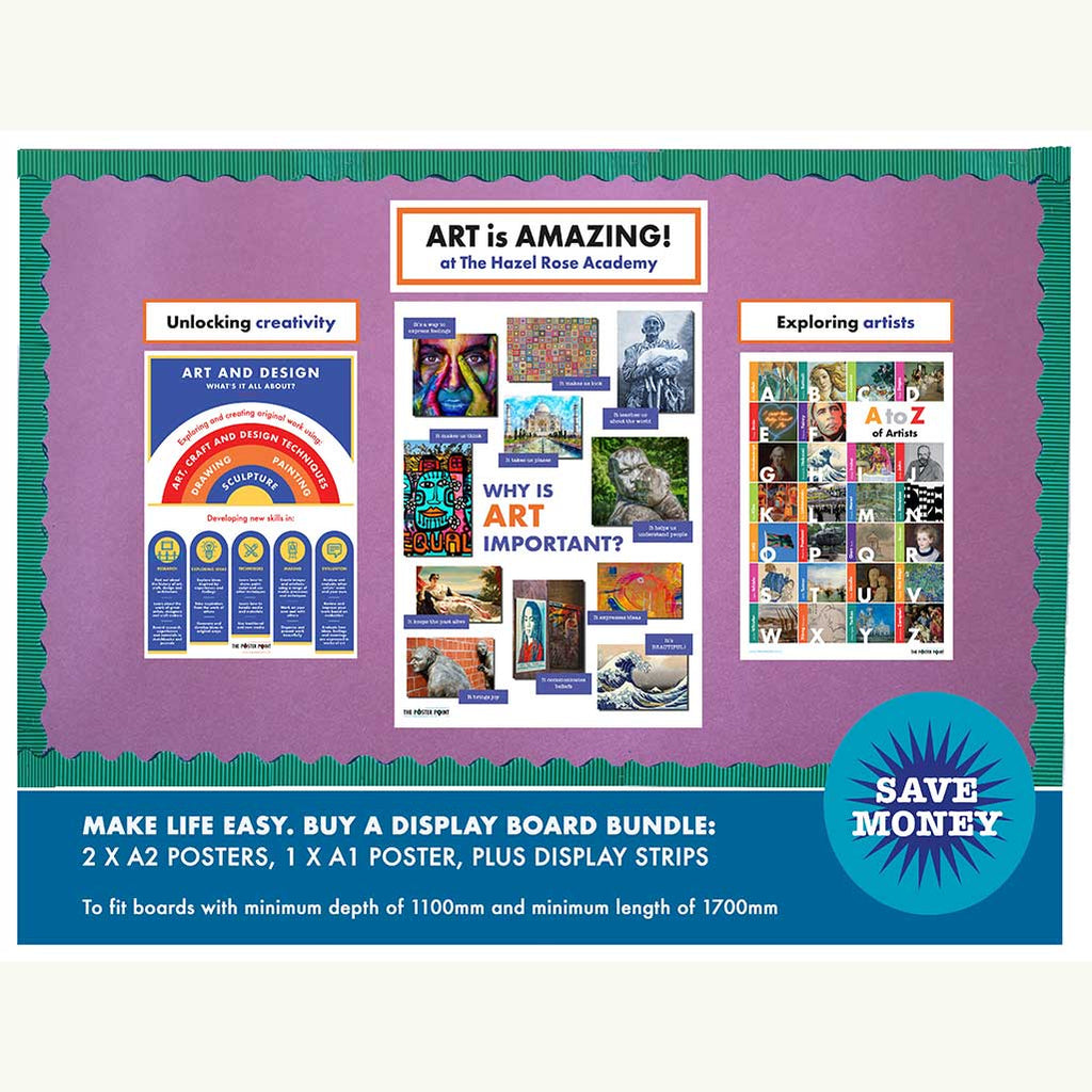 Art is Amazing discount display bundle