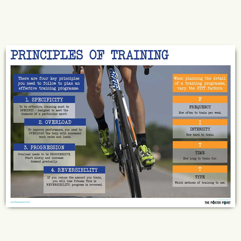 Principles of fitness poster