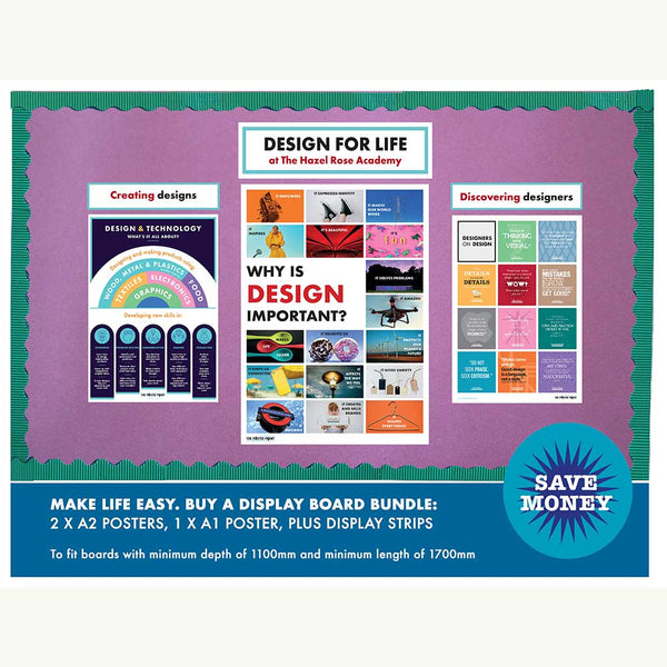 Design for life discount display board